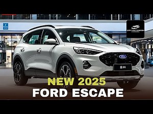2025 Ford Escape Walkaround | Exploring Its Modern Design and Tech-Filled Interior!