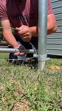 Installing Chain Link Tension Wire