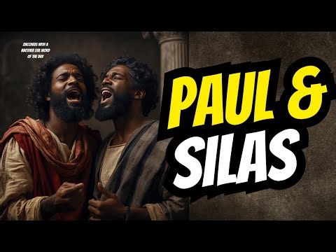 The Bible Story of Paul and Silas | Praise in Prison and the Power of Faith #zaccheusgospel