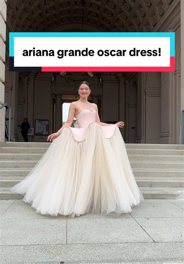 making Ariana Grande’s Oscar Dress! (in one week!!!) ✨✨ this dress was almost entirely handsewn, despite the fact that I originally was trying to make it a 48 hour challenge 🤣😅 we know this, I have no chill haha #arianagrande #diy #redcarpet