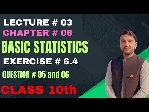 Class 10 Maths | Lecture 3 | Exercise 6.4 (Q5 & Q6) | 📊 Variance & Standard Deviation Made Easy!