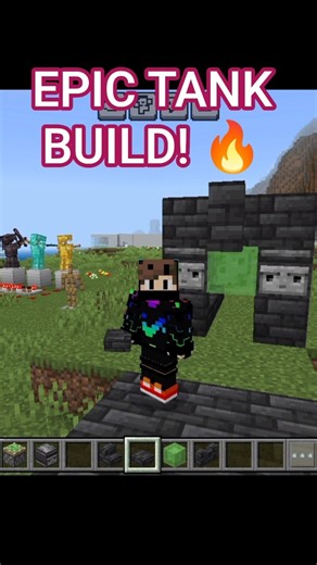 Title: How to Build an Awesome Military Tank in Minecraft! 🚀 | Easy Tank Tutorial