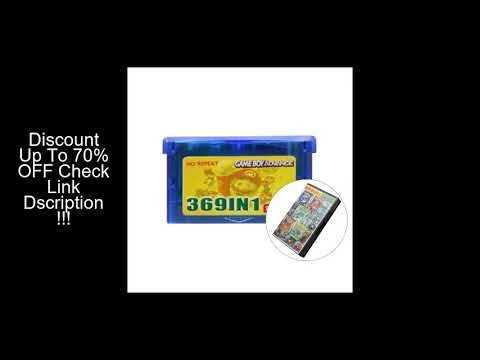 Retro 369 in 1 GBA Game Cartridge 32 Bit Multi Collection English Language Version for GBA SP