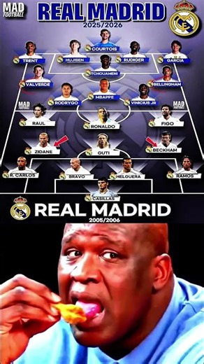 Real Madrid Then vs Now — The Truth Behind Both Squads 😳🔥