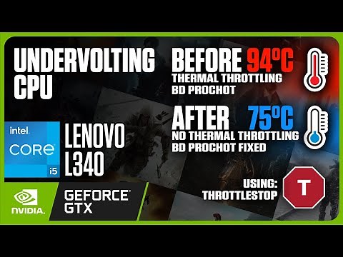 How to UNDERVOLT a CPU using THROTTLESTOP | Undervolting Intel Core i5-9300HF using ThrottleStop