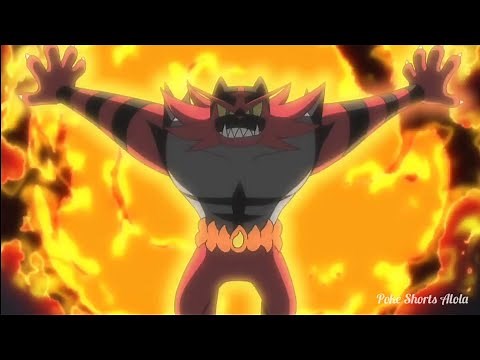 Masked Royal using Incineroar's Z-Move (Malicious Moonsault)