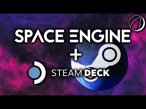 Running Space Engine on a Steam Deck