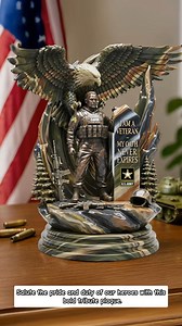 15K reactions · 1.9K shares | Power. Pride. Personal. ️ This custom veteran plaque commands attention and respect. Every detail tells your story. Customize yours today.  Grab it now: macustom.com/03tgti070725 #macustom #personalizedgifts #giftideas #homedecor #acrylicplaque #veterans #VeteranPride #veterangift | Wonder Gift Land | Facebook