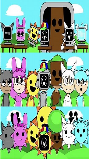 Sprunki Fun Computers VS Humans VS Sun