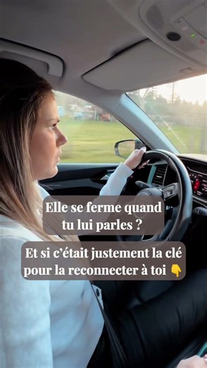 Elle se ferme quand tu lui parles ?