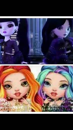 rainbow high VS Shadow high