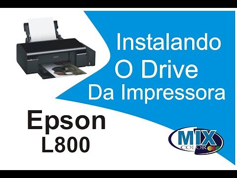 Como Baixar Driver completo e Instalar a impressora Epson Ecotank L800 Solucionando Problemas