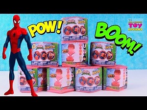 Blast'Ems Mashems Spider Man Exploding Squishy Toy Fun Blind Bag Review | PSToyReviews