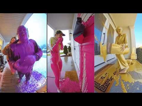 Porch Pirates Got What They Deserved… And It Was Hilarious 😂 (Caught on Ring Camera)