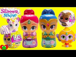 Shimmer and Shine Bath Soaps and LOL Surprise Dolls