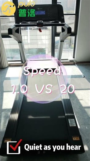 Commercial Treadmill Noise Test: 1.0 vs 20km/h–What’s the Difference?#CommercialTreadmill