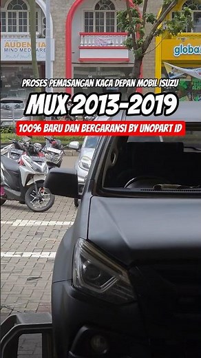 The Windshield Installation Process for the Isuzu MUX, DMAX, by unoPart ID | Coming from Pandeglang