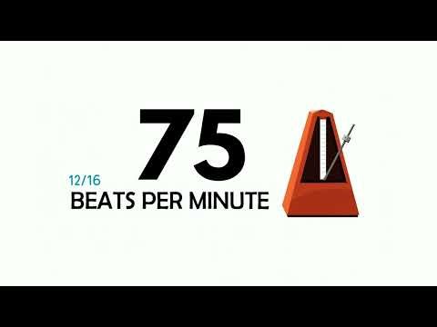 75 BPM 12/16 Metronome