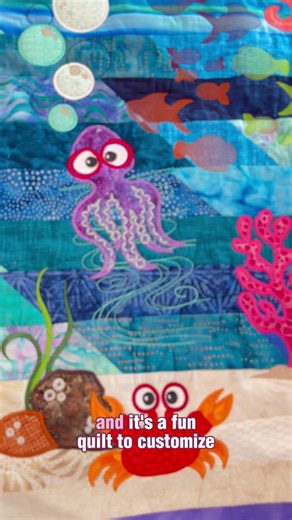 2.4K views · 34 reactions | Under the Sea Floating Quilt - Join Alyssa as she explains the ins and outs of this floating quilt ❣️隆‍♀️  https://swpea.com/products/under-the-sea-floating-quilt-5x7?utm_source=embroidery&utm_medium&utm_campaign&utm_content=ap_fbqwvr4hhn | Sweet Pea Machine Embroidery | Facebook