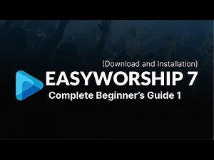 EasyWorship 7 Installation Guide for Church Presentations | Step-by-Step Tutorial (Part 1)