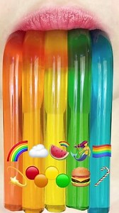 368K views · 10K reactions | asmr EATING EMOJI COLORFUL RAINBOW JELLY eating sounds #ASMR #RAINBOW #FOOD #EATING #REELS #SATISFYING #KOREAN #MUKBANG #EMOJI #SOUND #CHALLENGE | Pika Jenn | Facebook