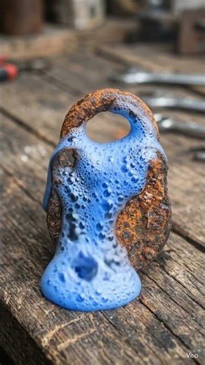 Rust Clean ustremoval #satisfying #cleaning #diy #restoration