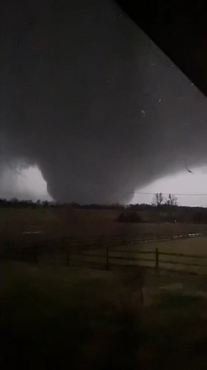 791K views · 10K reactions | Video shows a large tornado whirling in Sacramento, Kentucky. Multiple tornadoes tore through parts of the state, killing at least 70, the governor said. https://abcn.ws/31NcBQJ | ABC News | Facebook