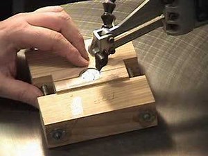 Scroll Saw Coin Cutting Jig Part Two