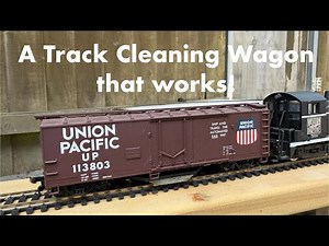 Amazing track cleaner! | Garden track transformed