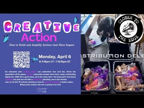 🔴 LIVE: Creative Direct Action Training — Resistance Tactics TONIGHT