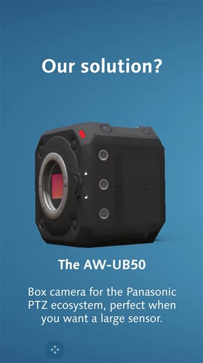 Discover how the Panasonic AW-UB50 4K box camera seamlessly integrates into various environments, from live broadcasts to corporate and educational settings. Designed for modern IP systems, it delivers flexibility and reliable performance. Learn more: https://technology.panasonic.eu/av-digital-world/ | Panasonic Broadcast & Pro AV Europe