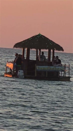 Floating Tiki Bar - Madeira Beach, Florida