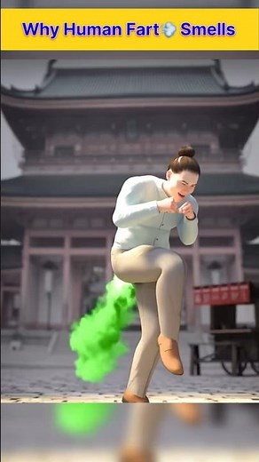 Why Human Fart smells #factsshorts #factsinhindi #shots