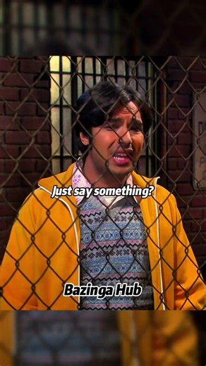 Raj’s Date Turns Into a Backyard Fence Kiss 😭💔 #BigBangTheory #Raj #Lucy