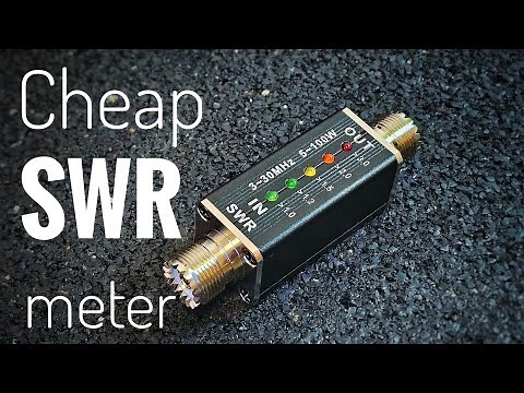 Mini SWR Meter for Magloop Antenna MC-20 Tuning (review)