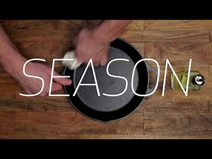 Πώς να καθαρίσετε το μαντεμένιο τηγάνι της Lodge®