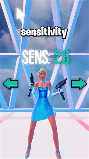 How to find your SENSITIVITY in ONLY 10 Seconds 🎮 #fortnite #shorts