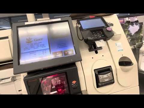 Another IBM self checkout - Giant - Burke, VA