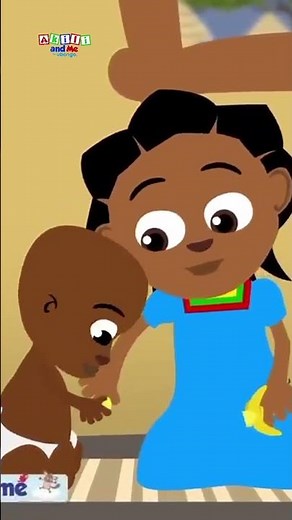 Day in the Life of Akili | Sharing with her brother | Akili & Me #funlearning #shorts