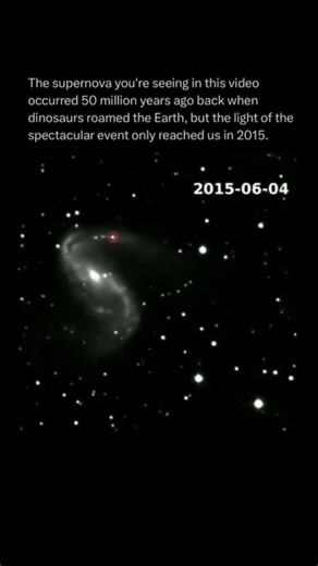 This Star Exploded When Dinosaurs Were Alive! 🦖💥 #cosmospossibleworlds #nasa #spaceexploration