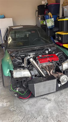 Exploring My Drag Civic Without a Cooling System