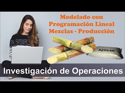 TIP IO - 14. Formulación. Aplicación de Mezclas. Producción de azúcar. Ejercicio 2.4E-7. Taha 9 ed