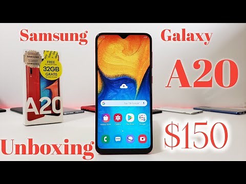 Samsung Galaxy A20 Unboxing and Complete Walkthrough