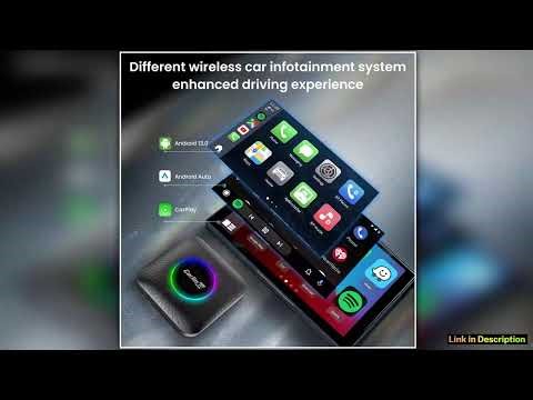 Carlinkit SDM660 Tv Box Android 13 Qualcomm 8 Core Android Auto CarPlay Wireless Adapter Support