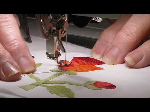 Flower Applique 18 - 2020 Tasty Treats with GourmetQuilter