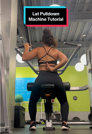 Lateral Pulldown Machine Tutorial for Beginners