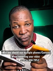 24K views · 973 reactions | Why you should use multiple phones or cameras when recording your videos #﫢 #videoediting #strategy #viral | Tunde's Diary | Facebook