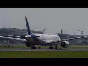 26年3月ブランド消滅 AirJapan B-787 JA801A 離陸@成田空港