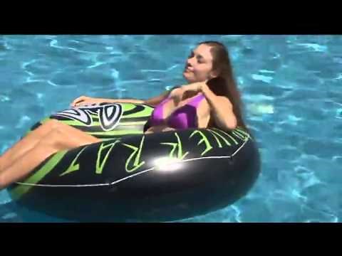 Intex River Rat Inflatable Floating Tube large swimming pool float