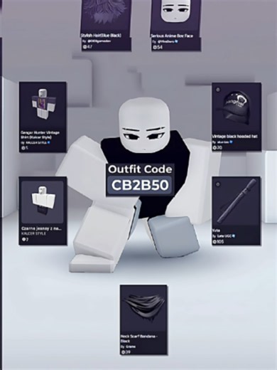 Clean fit, dark vibes. 🖤 A minimal black-themed avatar with layered accessories, soft anime details, and a balanced streetwear aesthetic. Simple, clean, and made to stand out without trying too hard. What detail would you add to this fit? Drop your thoughts below. Built with a few favorites from EX Accessories. #RobloxOutfit #RobloxAvatar #RobloxStyle #RobloxOOTD